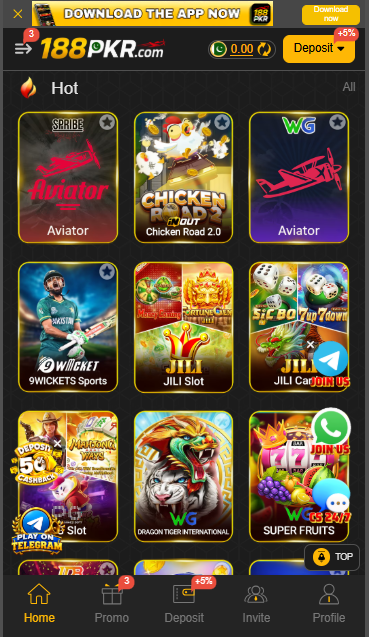 188PKR game app