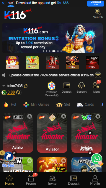 K116 game
